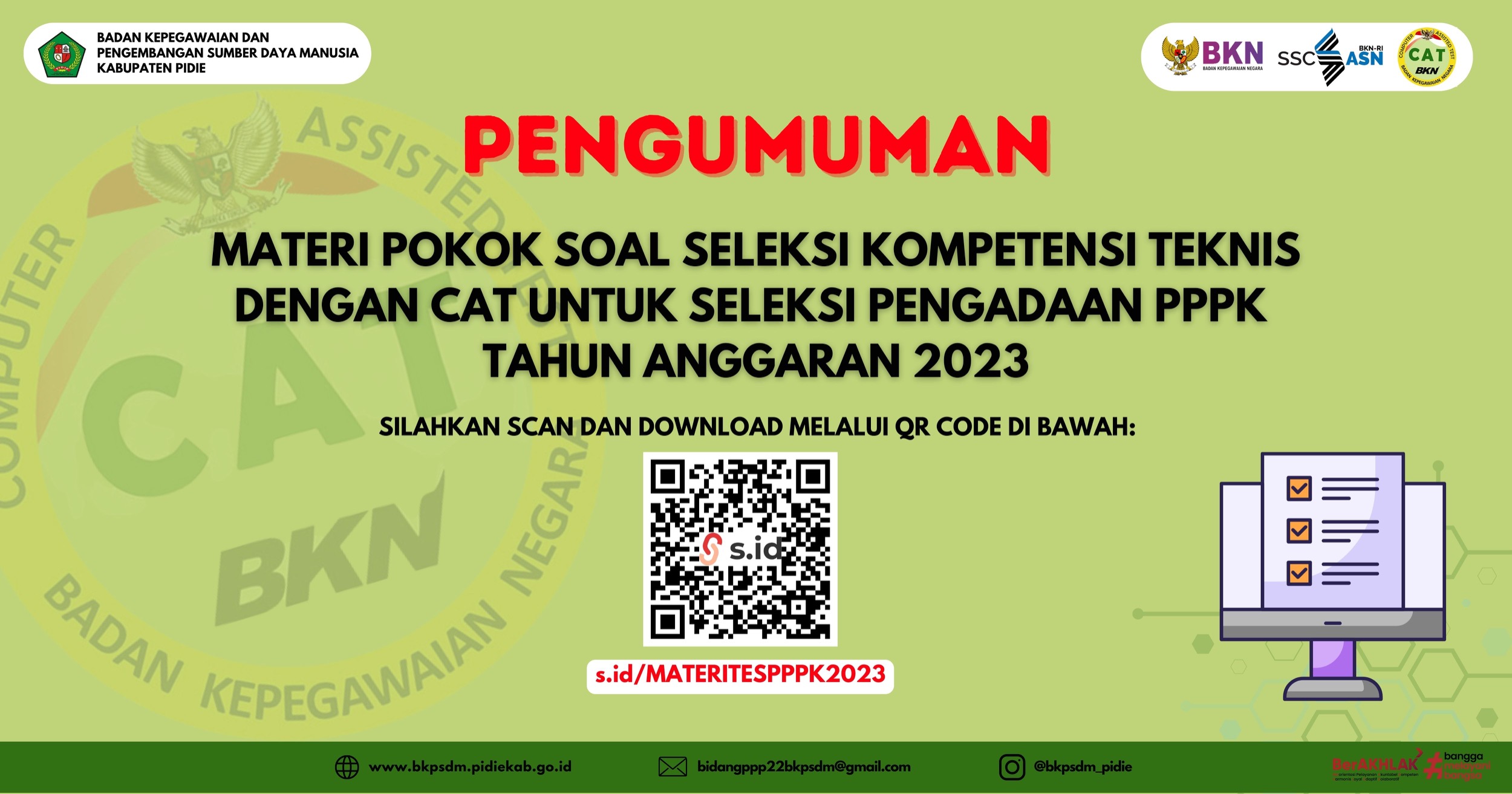 Pengumuman